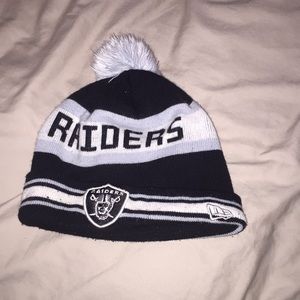 Raiders winter hat